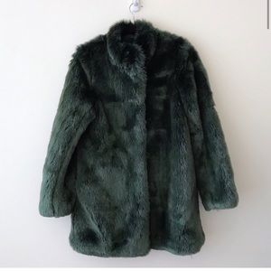 Aritzia Babaton Faux Fur Fritz Coat